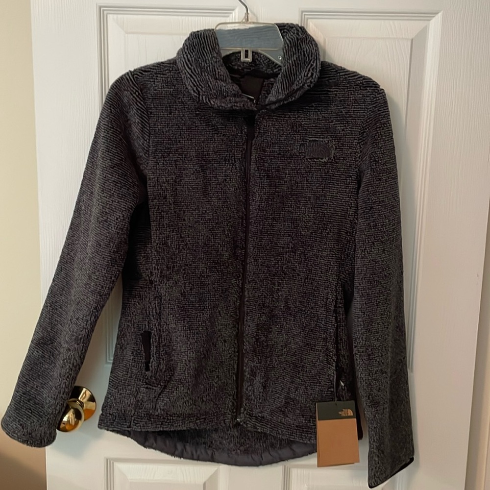 North Face Fleece Jack Gray